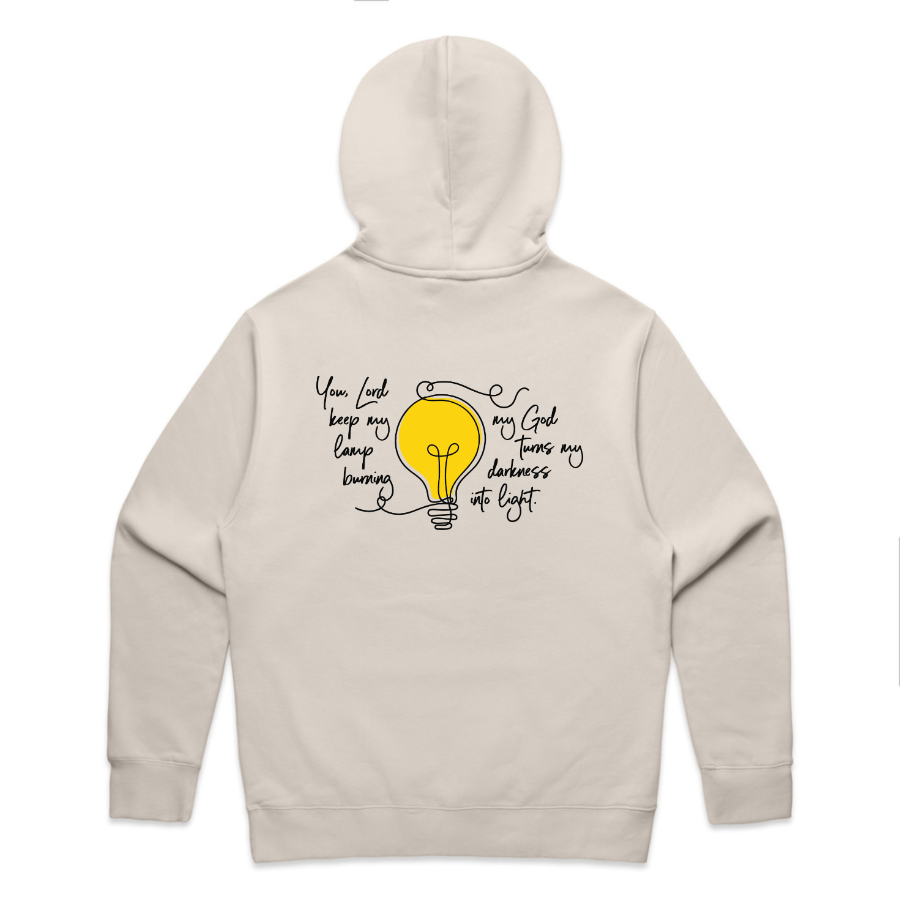 Psalm 18:28 Darkness Into Light Hoodie