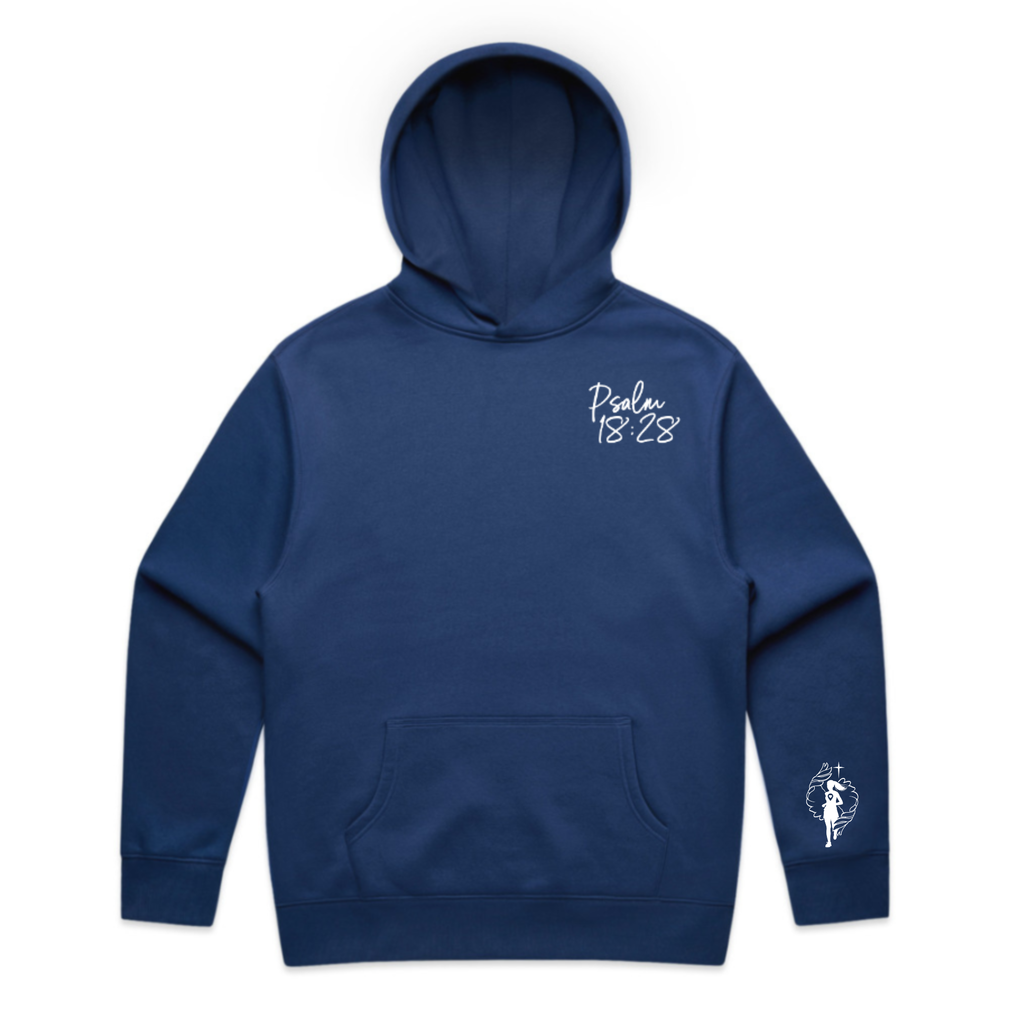 Psalm 18:28 Darkness Into Light Hoodie