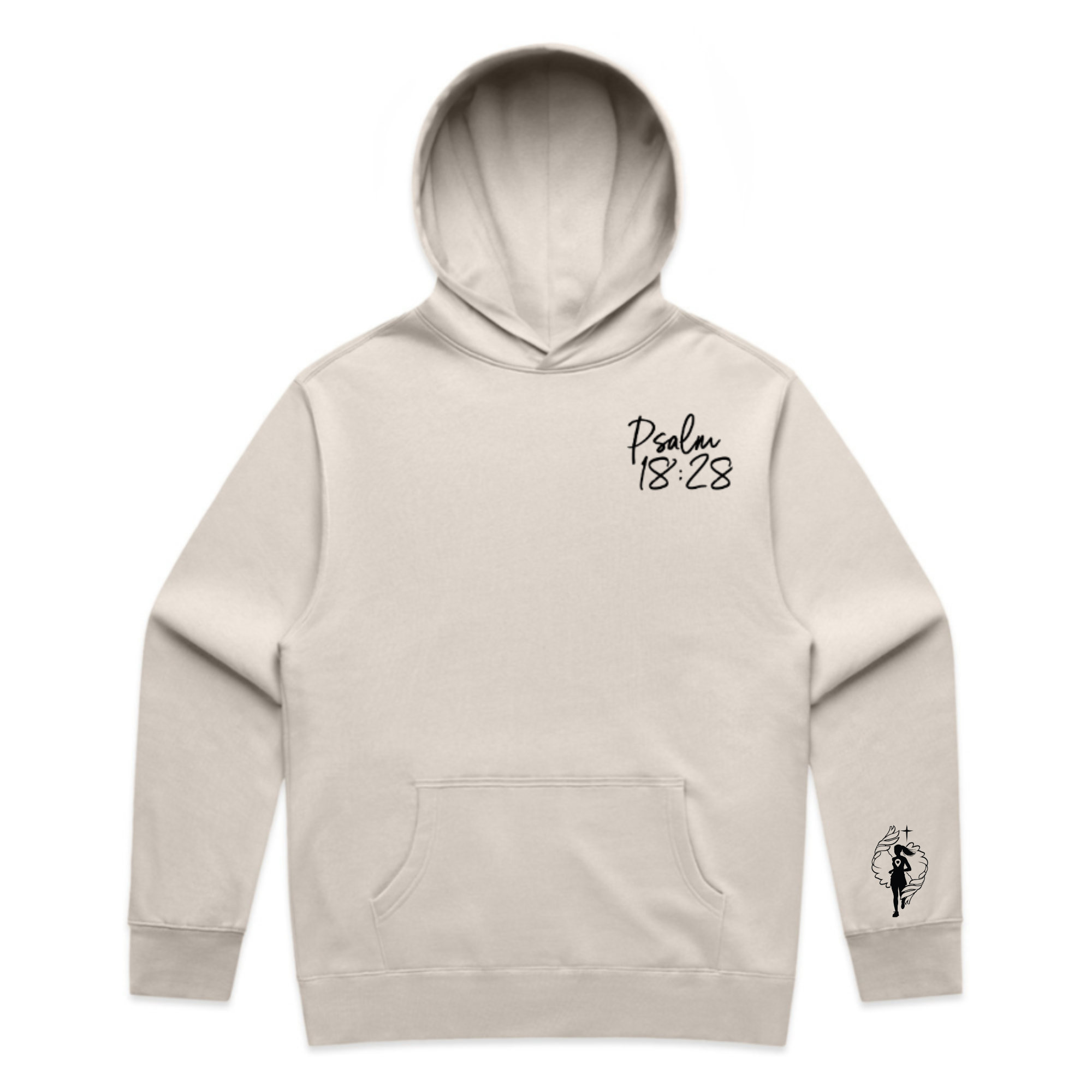 Psalm 18:28 Darkness Into Light Hoodie