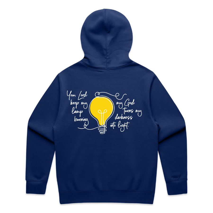 Psalm 18:28 Darkness Into Light Hoodie