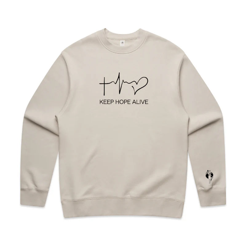 Keep Hope Alive - Nursing Crewneck